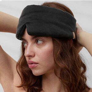 Lunya Black Silk Sleep Mask
